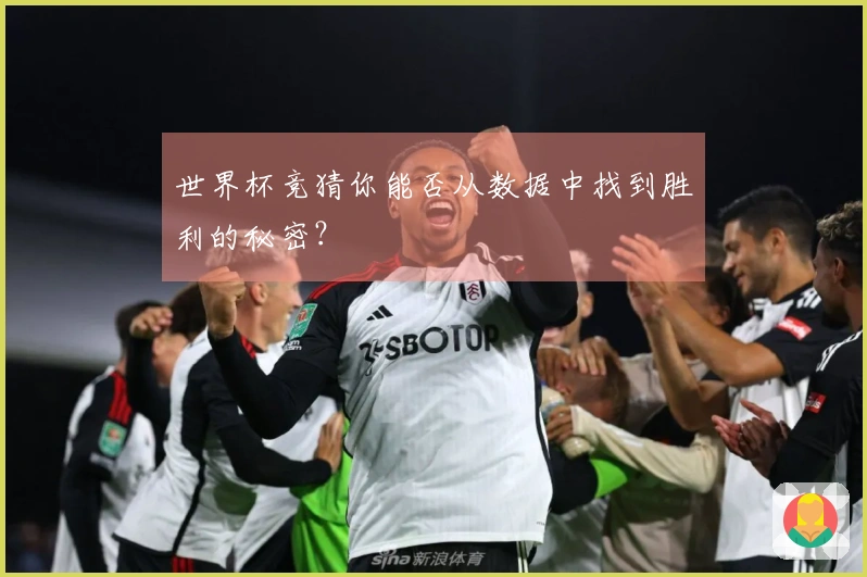 世界杯竞猜你能否从数据中找到胜利的秘密？