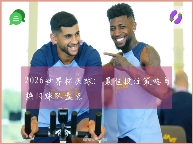 2026世界杯买球：最佳投注策略与热门球队盘点